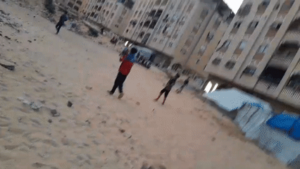 Building damage documented in Khan Yunis