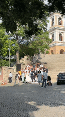 Live music, a wedding, and everyday life in Plovdiv's city center