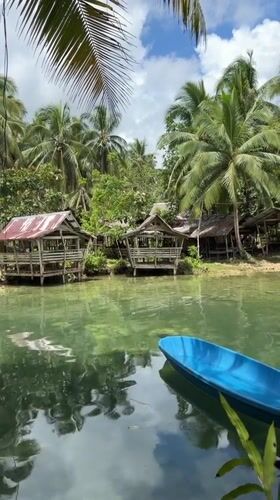 Tourists enjoy rope swinging, kayaking at Magpupungko Tidal Pools