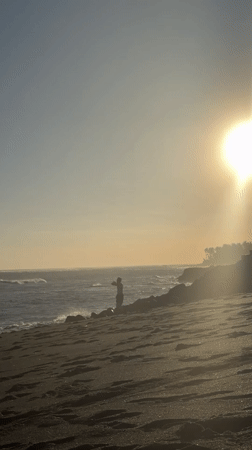 Golden hour scenes captured across Mengwi beaches and cultural sites