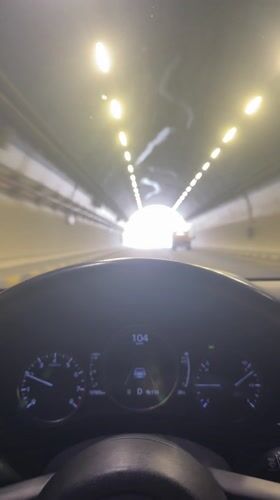 Driver exits tunnel into daylight in Khor Fakkan