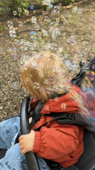 Child in stroller observed in Erba, Italy