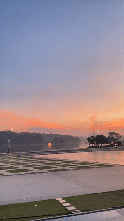 Evening lakeside scenes documented in Da Lat, Vietnam