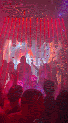 DJ performs to crowd at Saint Petersburg nightclub