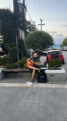 Live guitar and mezze plates on a Stavros summer afternoon
