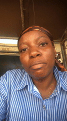 Woman speaks to camera in Jos, Nigeria