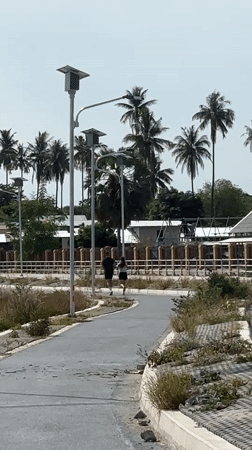 Early morning scenes documented across Baan Chaweng, Thailand