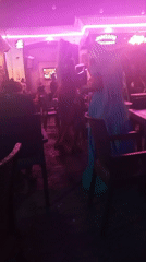 Nighttime outdoor party with DJ and dancing in Lokoja