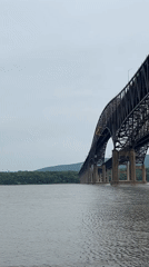 Evening waterfront activities documented along Hudson River near Fishkill