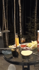 Evening barbecue gathering documented in Сепыч, Russia