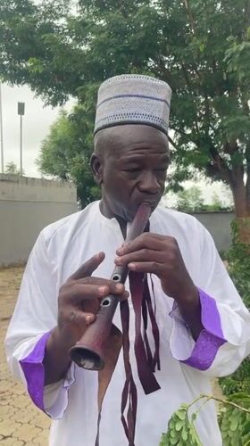 Traditional music and dance ceremony in Takatuku Madorawa, Nigeria