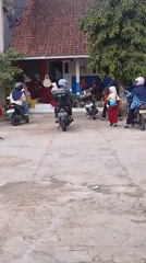 School orientation day at SMP Muhammadiyah 2 Karanglewas