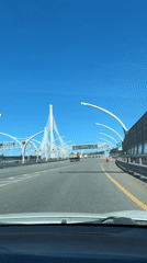 Driver documents morning journey through St. Petersburg waterfront area