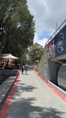 Tourist pathway documented in San Antonio de Galipán, Venezuela