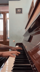Piano performance captured indoors in Yerevan, Armenia