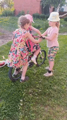 Suburban afternoon life captured across multiple everyday moments