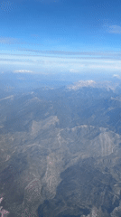 Aerial view captures mountainous landscape over Manavgat, Turkey