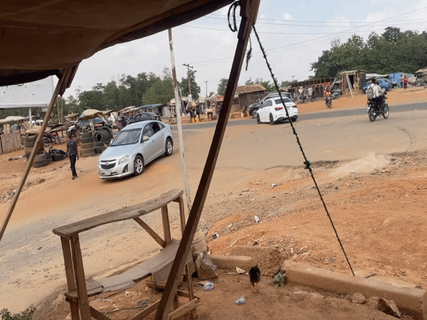 Daily life documented in developing Galadimawa market district