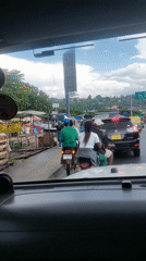 Traffic jam documented in Dar es Salaam streets