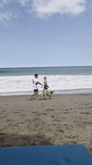 Early morning beach scenes captured in North Kuta, Indonesia