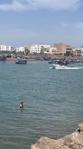 Everyday scenes captured across Rabat's waterfront and markets