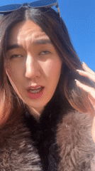 Woman films emotional selfie video in Paris amid heartbreak imagery