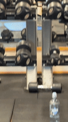 Man Takes Multiple Gym Selfies in Åmot Fitness Center