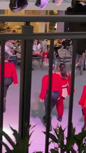 Traditional Turkish dancers perform cultural show at Alanya restaurant