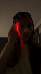 Woman documents facial therapy and wellness routine in Turkey