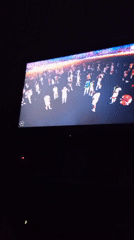 Sports broadcasts capture championship celebrations and matches on TV