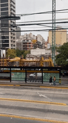 Ordinary Buenos Aires moments captured near Monroe bus stop