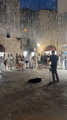Budva's Old Town comes alive on a summer evening
