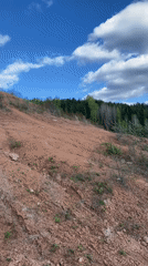 Scenic landscape views captured from hillsides in Ольховка, Russia