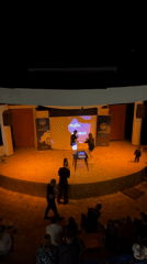 Evening resort celebration with stage performances in Sinemorets, Bulgaria