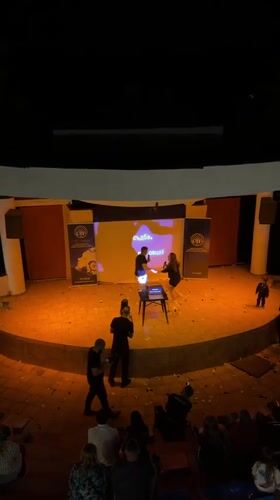 Evening resort celebration with stage performances in Sinemorets, Bulgaria