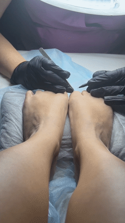 Street musician performs, medical treatment observed in Odintsovo