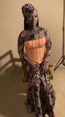 Fashion photoshoot captures traditional and contemporary African clothing styles