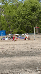 Morning beach volleyball and leisure activities in Burgas, Bulgaria