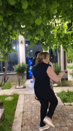 Cultural scenes documented in Armenian village include dancing, peacocks, sculptures