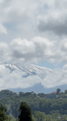 Morning mountain view captured in Sochi, Russia