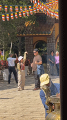 Early morning visit to Truc Lam Buddhist temple, Da Lat