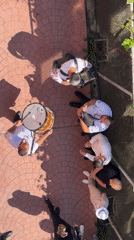 Traditional Bulgarian folk music performance draws crowd in Burgas