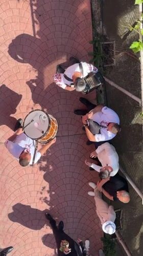 Traditional Bulgarian folk music performance draws crowd in Burgas