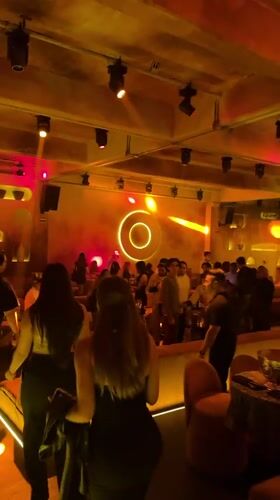 Early morning nightclub scene captured in Tlaxcalancingo, Mexico