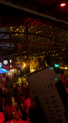 Indoor party documented with lighting effects in Thailand
