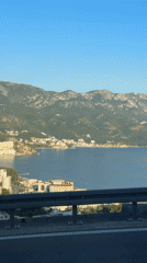 Montenegro Coast Captured in Daylight and Twilight Views