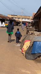 Daily life on Nigerian streets in Jos and Gura Top