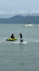 Flyboarding, jet skis, and beachfront hangouts in Ko Samui