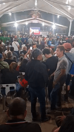 Nighttime rally draws big crowd in Davao City