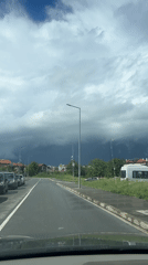 Wet streets observed in Burgas after recent rainfall